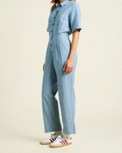 Trovata Audra Jumpsuit in Vintage Indigo