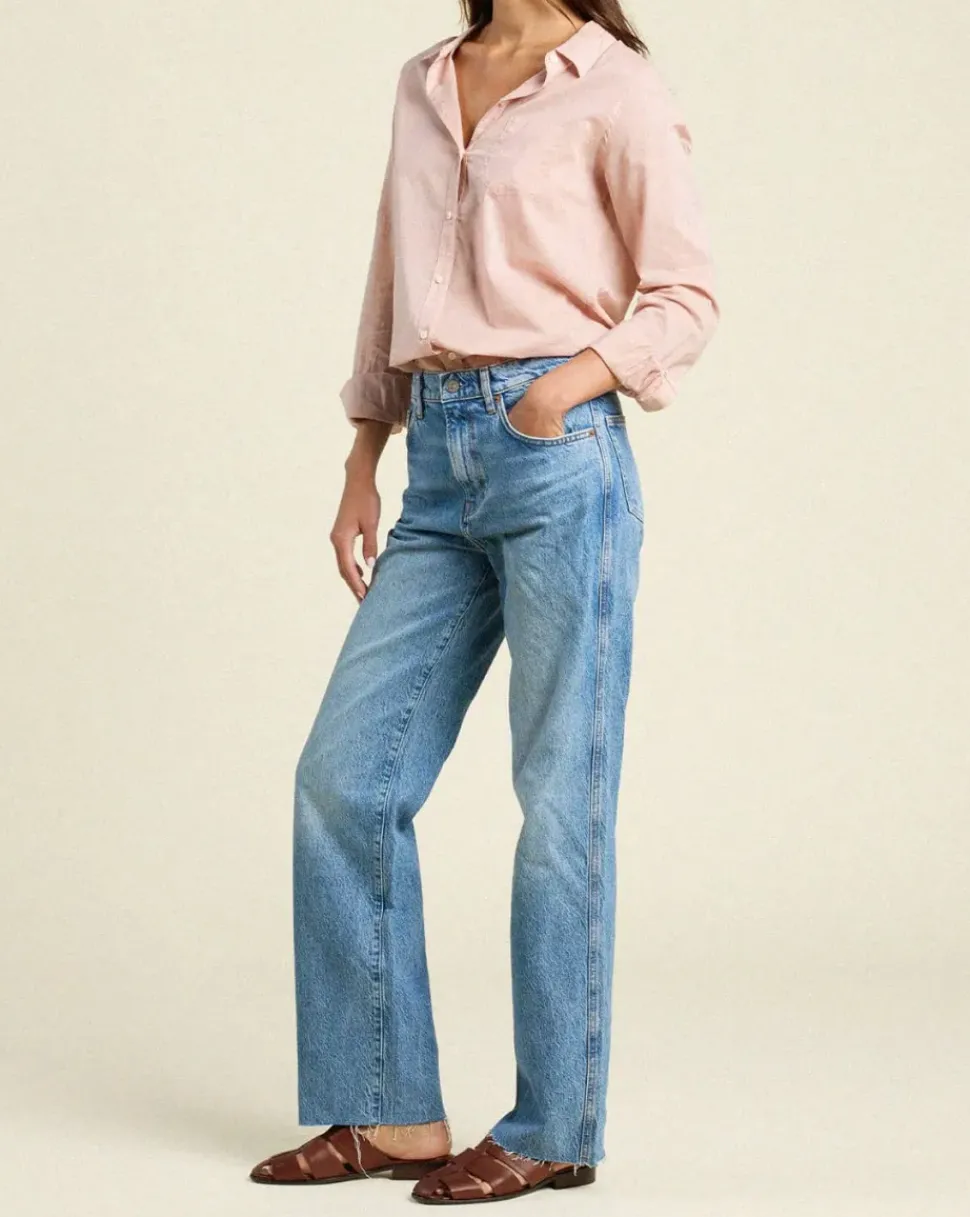 Trovata Grace Classic Shirt in Blush