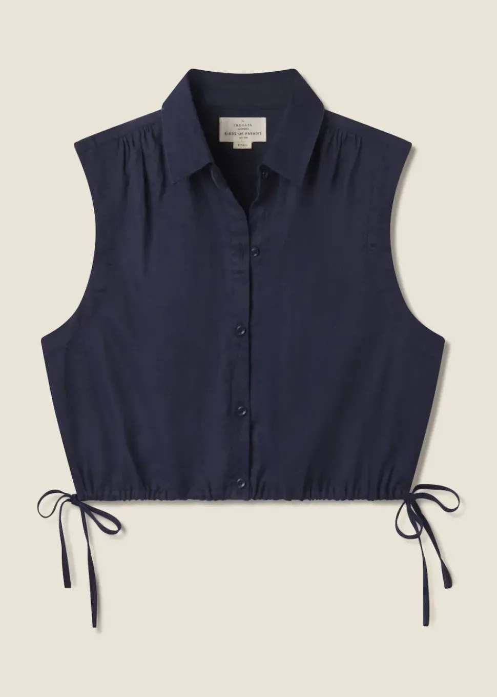 Trovata Ivy Shirt in Navy