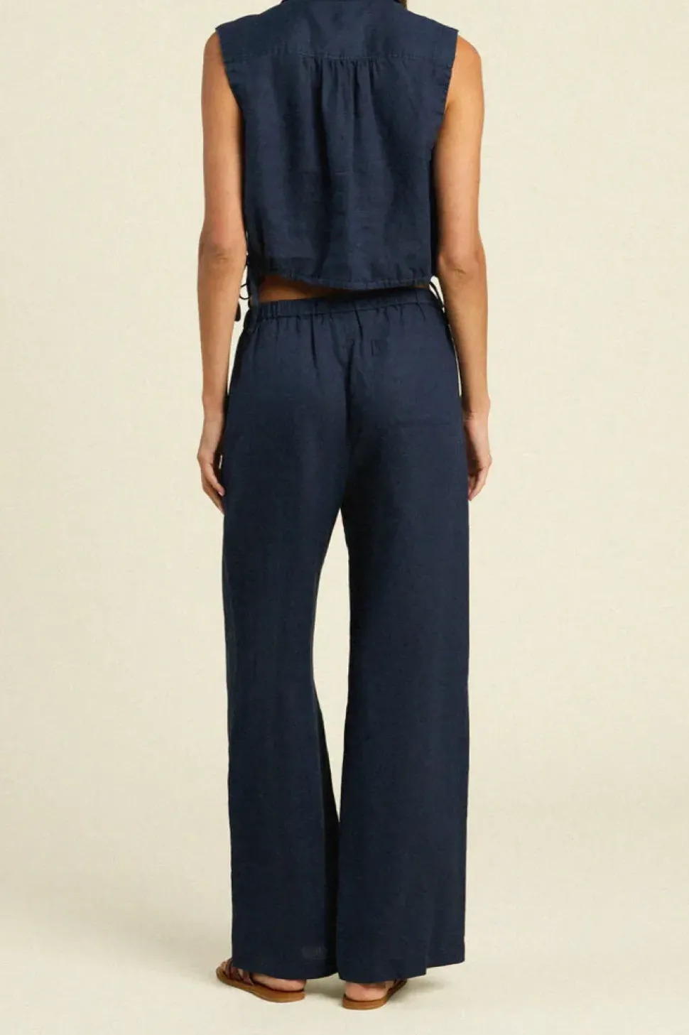 Trovata Ivy Shirt in Navy