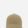 Vanessa Bruno Casquette Ball Cap in Khaki Tan