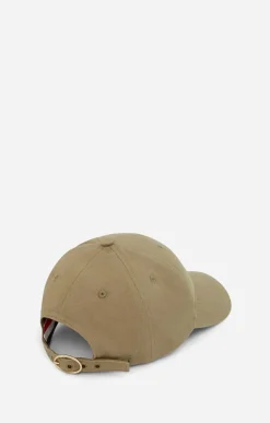 Vanessa Bruno Casquette Ball Cap in Khaki Tan
