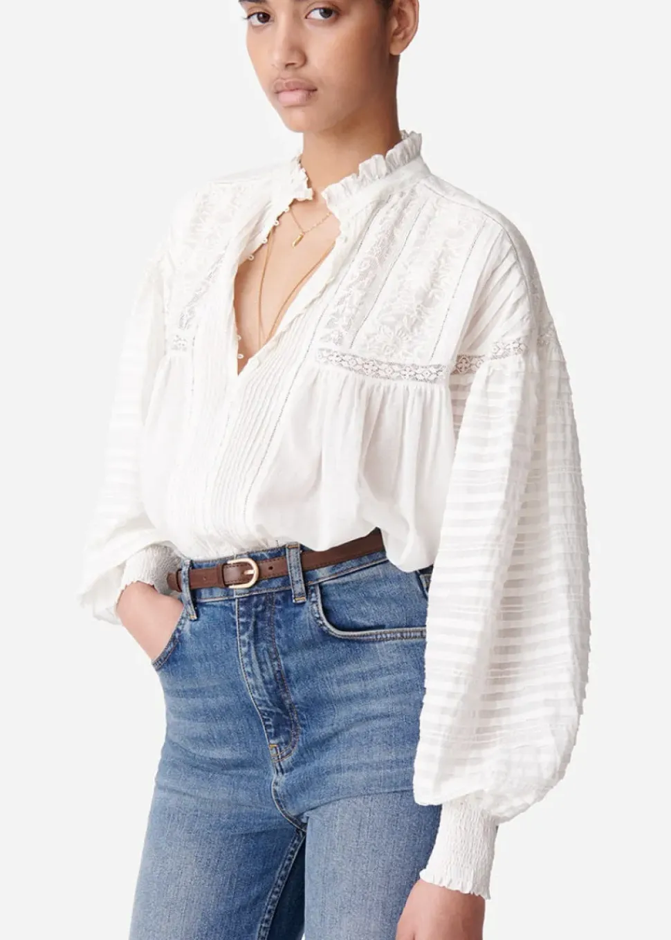 Vanessa Bruno Dahlia Blouse Cotton