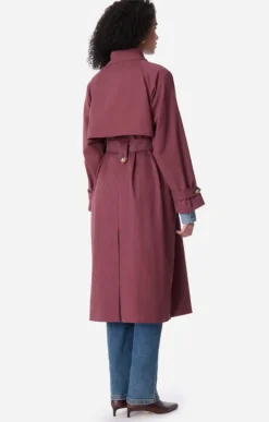 Vanessa Bruno Dexter Trench Coat in Fig