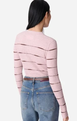 Vanessa Bruno Elodie Knit Sweater Lavender